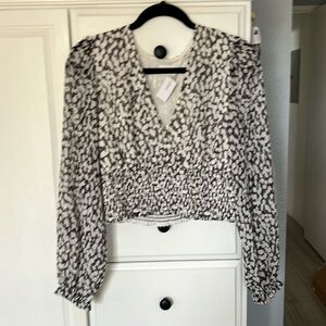 NWT Aritzia Wilfred wistful top